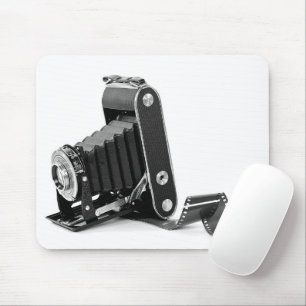Bellows Camera With Film Mousepad