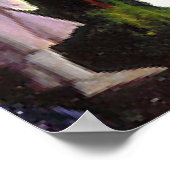 Bellows - Tennis in Newport, schöne Kunst, Poster (Ecke)