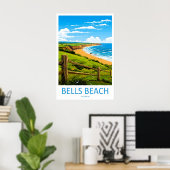 Bells Beach 1 Poster (Heimbüro)