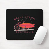 Bells Beach Australia Surfboard Bike Surfer Mousepad (Mit Mouse)