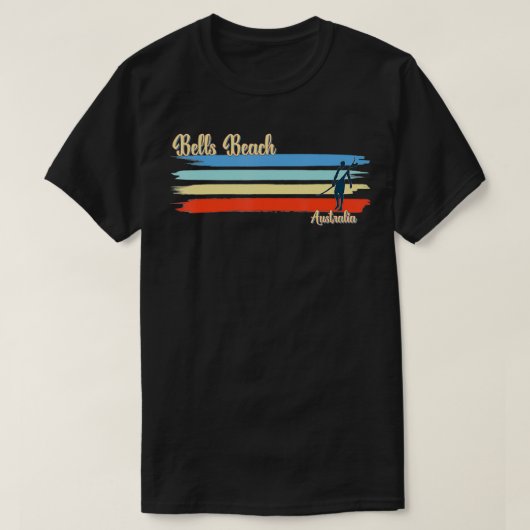 Bells Beach Australia Surfing Beach T-Shirt (Design vorne)