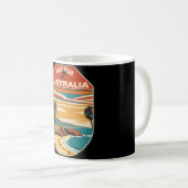 Bells Beach � Australien �'s Coastal Jewel Kaffeetasse (VorderseiteRechts)