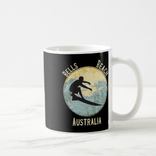 Bells Beach Australien Surfen Distressed  Kaffeetasse