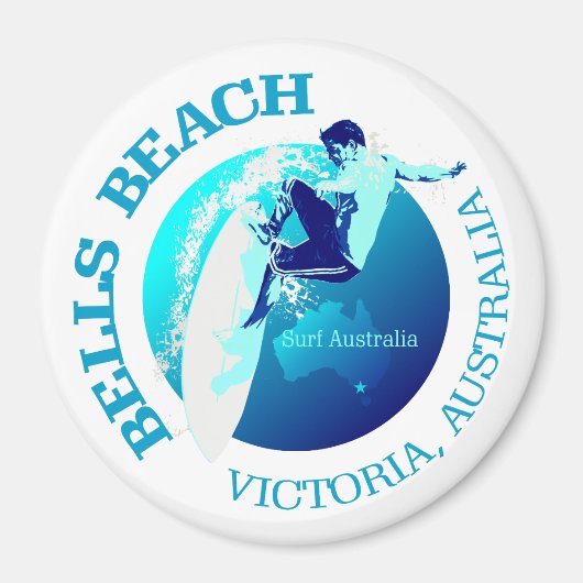 Bells Beach Magnet (Vorne)