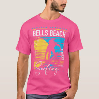 Bells Beach Retro Surfing Graphic Surf Australien T-Shirt