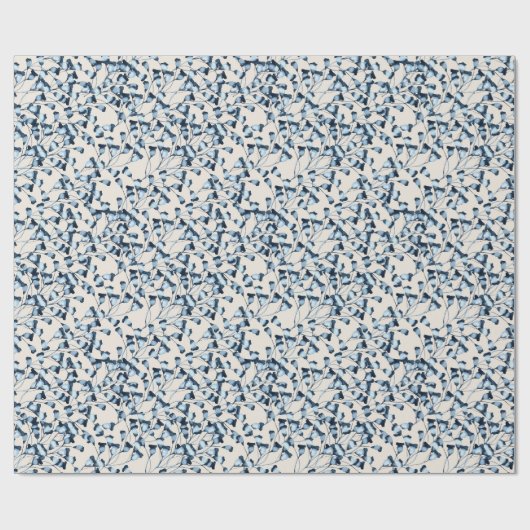 Bells Blume Wrapping Paper Geschenkpapier (Flach)