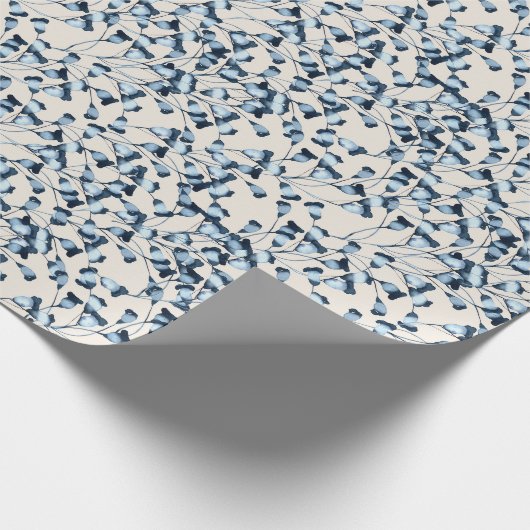 Bells Blume Wrapping Paper Geschenkpapier (Ecke)