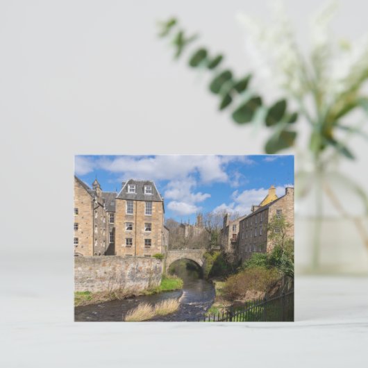 Bells Brae bridge in Dean Village, Edinburgh Postkarte (Stehend Vorderseite)