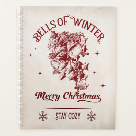 Bells of Winter Vintage Christmas Planer