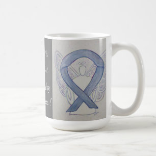Bell's Palsy Awareness Ribbon Engel Custom Tasse