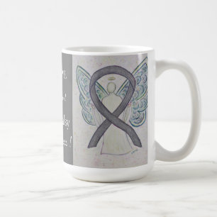 Bell's Palsy Awareness Ribbon Engel Custom Tasse