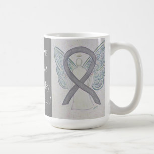 Bell's Palsy Awareness Ribbon Engel Custom Tasse