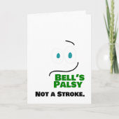 Bell's Palsy — kein Schlaganfall — Karte (Vorderseite)