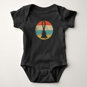 Bells Silhouette Retro Music Musician Musical Musi Baby Strampler