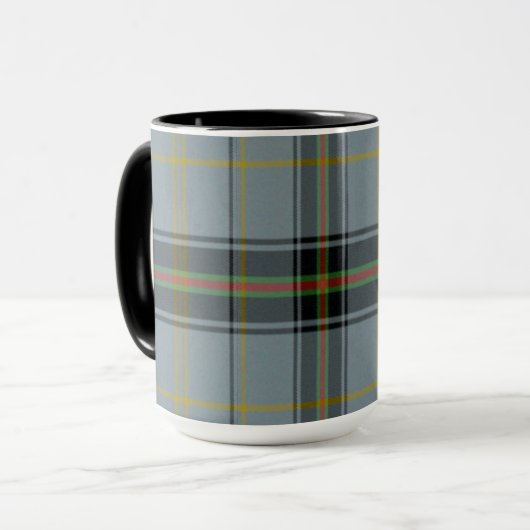 BellScottishTartan Tasse (Vorderseite Links)