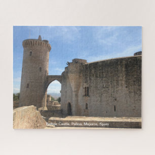 Bellver Castle, Palma, Mallorca, Spanien auf einer Puzzle