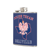 Bellville Polnisch Texan Flachmann (Links)