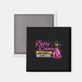 Belly Dance Beruflich Angesagt Bly Dancer Pro Bell Magnet (Vorderseite/Rückseite)