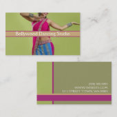 Belly Dance, Instructor, Bollywood, Visitenkarte (Vorne/Hinten)