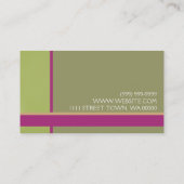 Belly Dance, Instructor, Bollywood, Visitenkarte (Rückseite)