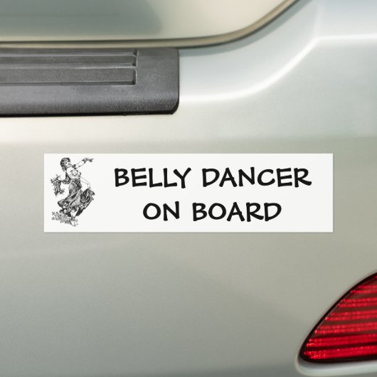 Belly Dancer an Bord Autoaufkleber (Auf Auto)