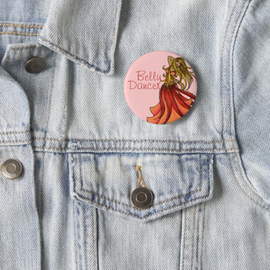 Belly Dancer Art Button (Beispiel)