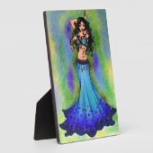 Belly Dancer Art Fotoplatte (Seite)