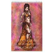 Belly Dancer art  Kalender (Jan 2026)