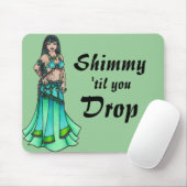 Belly Dancer Art Mousepad (Mit Mouse)