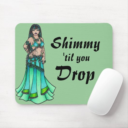 Belly Dancer Art Mousepad (Mit Mouse)
