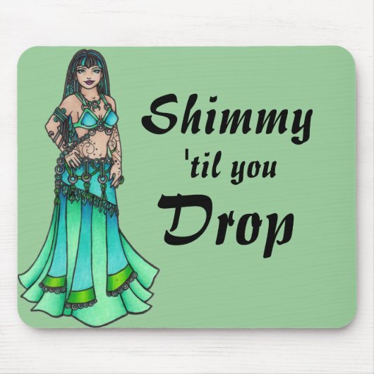 Belly Dancer Art Mousepad (Vorne)