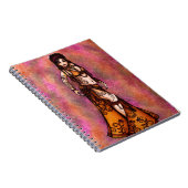 Belly Dancer Art Notizblock (Rechte Seite)