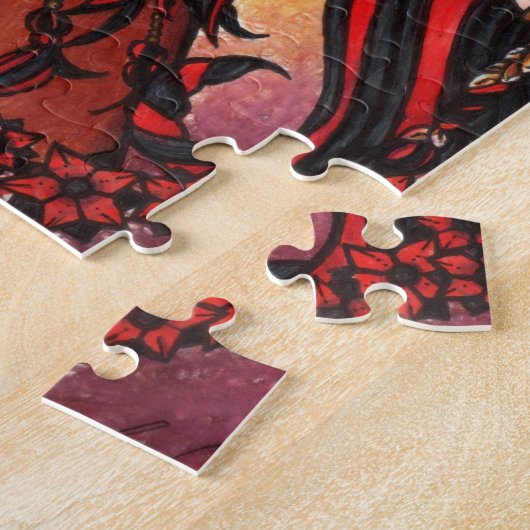 Belly Dancer Art Puzzle (Seite)
