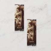 Belly Dancer bei Frauen mit Schleier Mini Visitenkarte (Vorne/Hinten)