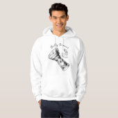 Belly Dancer Darbuka Drum Basic Hooded Sweatshirt (Vorne ganz)
