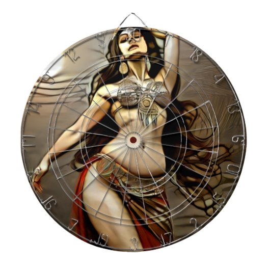 Belly Dancer: Dartscheibe (vorne)
