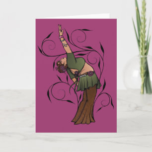 Belly Dancer Dawn Backbend Karte