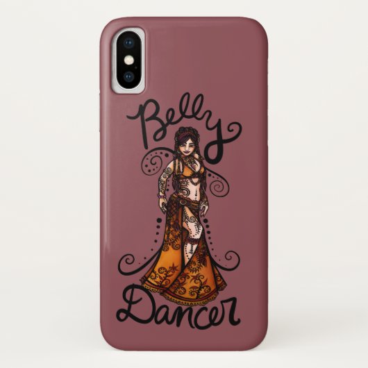 Belly Dancer Goddess Case-Mate iPhone Hülle (Rückseite)