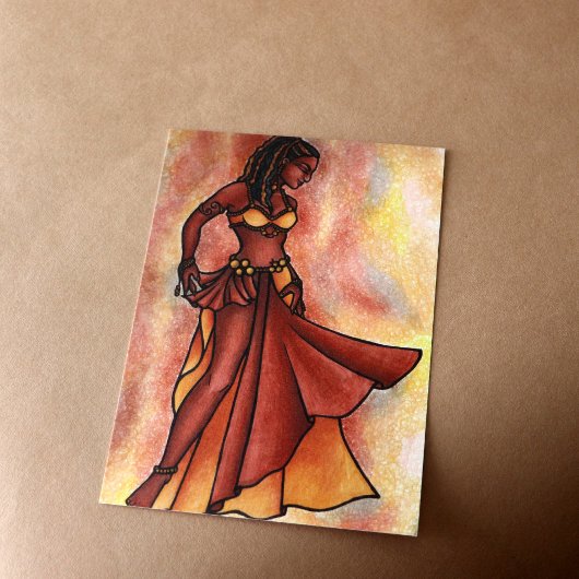 Belly Dancer Goddess Einladung