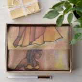 Belly Dancer Goddess Einladung Seidenpapier (Geschenk)