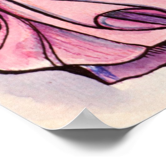 Belly Dancer Goddess Poster (Ecke)