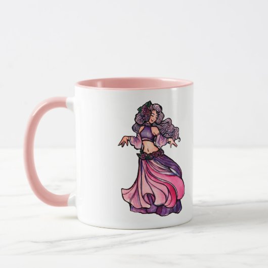 Belly Dancer Goddess Tasse (Links)