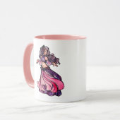Belly Dancer Goddess Tasse (Vorderseite Links)