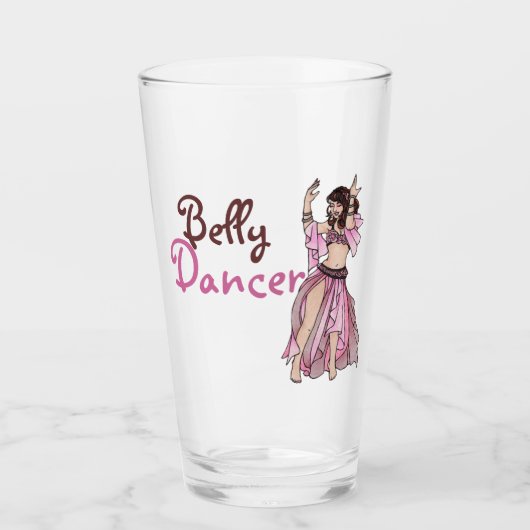Belly Dancer Habibi Glas (Vorderseite)