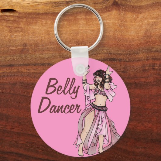 Belly Dancer Habibi Schlüsselanhänger (Vorderseite)
