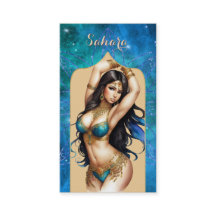 Belly Dancer marokkanisch Blue Türkise