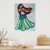 Belly Dancer                                       Poster (Küche)