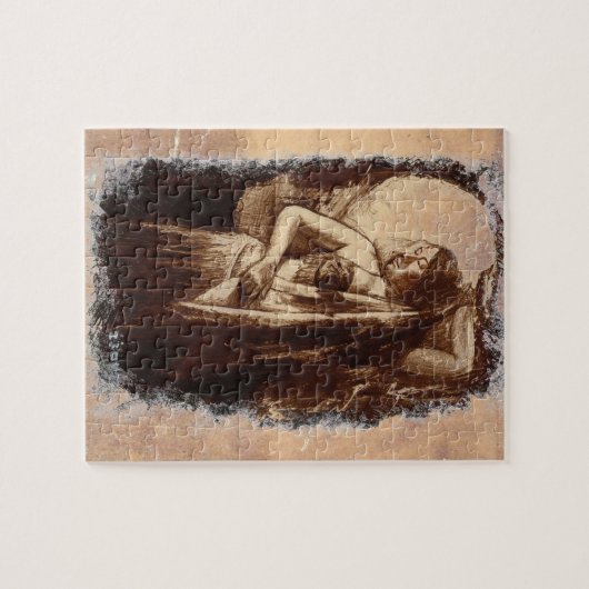 Belly Dancer Puzzle von Alexandra Cook (Horizontal)