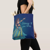 Belly Dancer Ruby Aquamarin Art Tasche (Von Nahem)