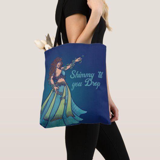 Belly Dancer Ruby Aquamarin Art Tasche (Von Nahem)